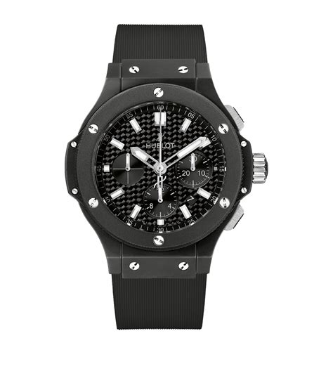 hublot big bang 44mm black magic ceramic chronograph|big bang black magic 44mm.